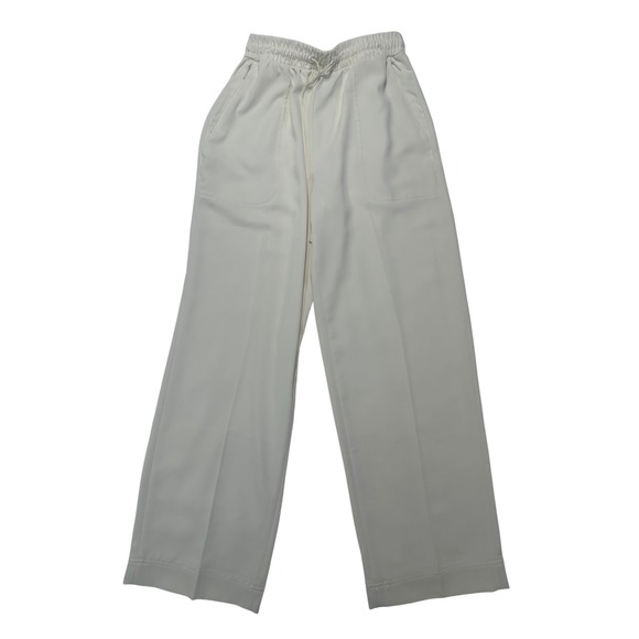 SPANX Pants - SPANX Carry On Women's Cream Linen Wide Leg Pants size XS‎ Petite